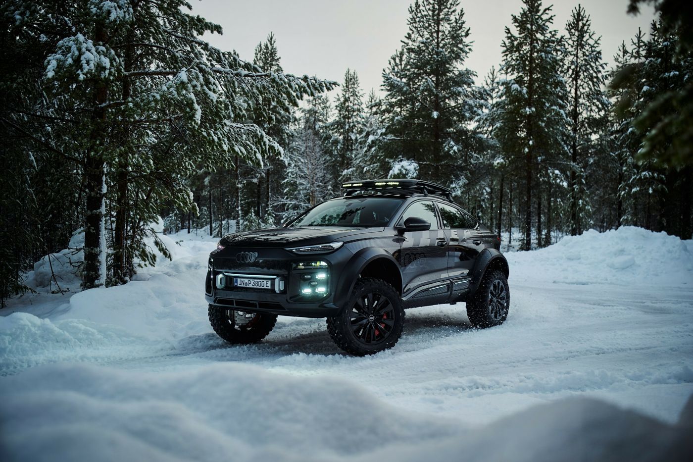 Audi Q6 E-TronOffroad Concept: radical, distinto, todoterreno y eléctrico 100% para desafiar cualquier terreno