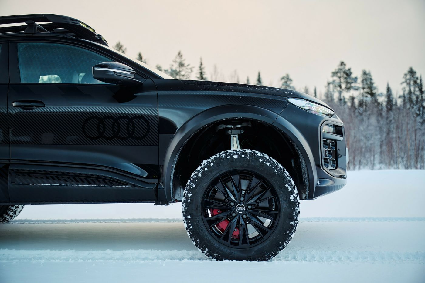 Audi Q6 E-TronOffroad Concept: radical, distinto, todoterreno y eléctrico 100% para desafiar cualquier terreno