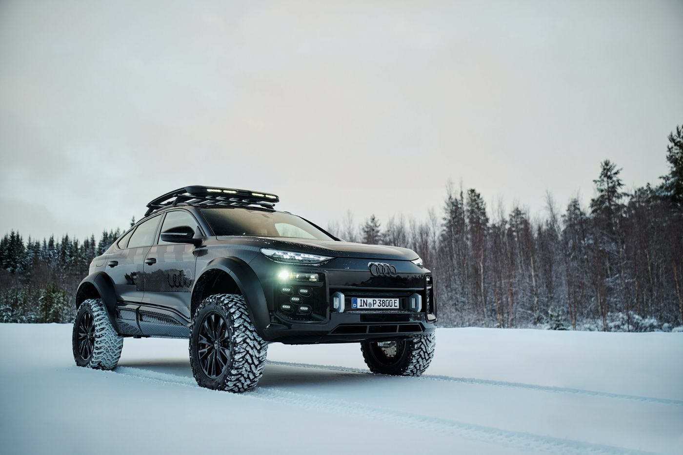 Audi Q6 E-TronOffroad Concept: radical, distinto, todoterreno y eléctrico 100% para desafiar cualquier terreno