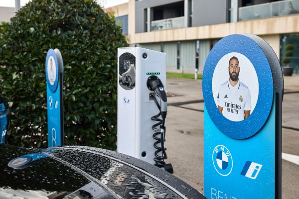 BMW instala una infraestructura de recarga compuesta por 80 cargadores en la ciudad deportiva del Real Madrid