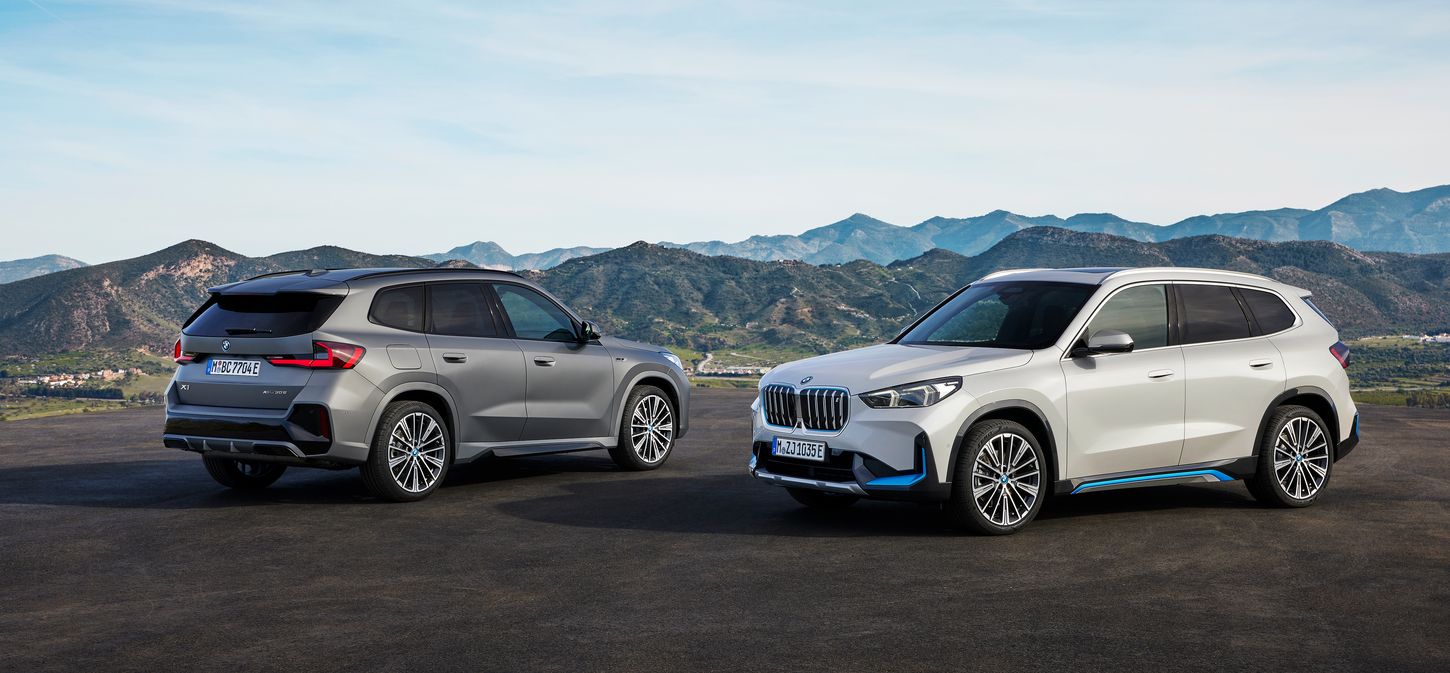 Ya no hay excusa, BMW pone al mismo precio tanto una versión híbrida del X1 como la totalmente eléctrica iX1, por 54.000 euros