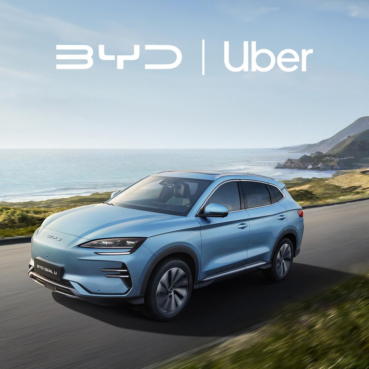 La marca de coche BYD y UBER anuncian un acuerdo para 'impulsar la transición mundial hacia la electromovilidad'