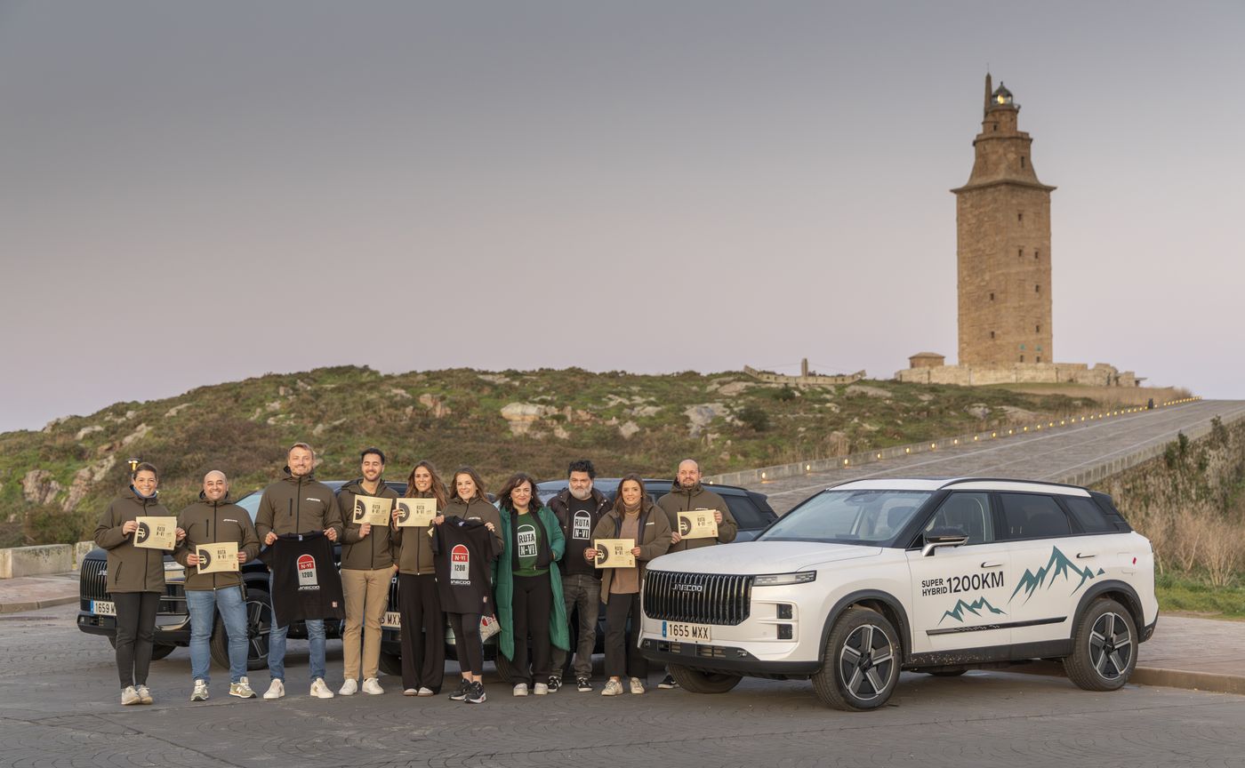 Increíble autonomía de un JAECOO 7, híbrido enchufable, que ha logrado recorrer 1.200 kilómetros por España con una sola carga y depósito de combustible