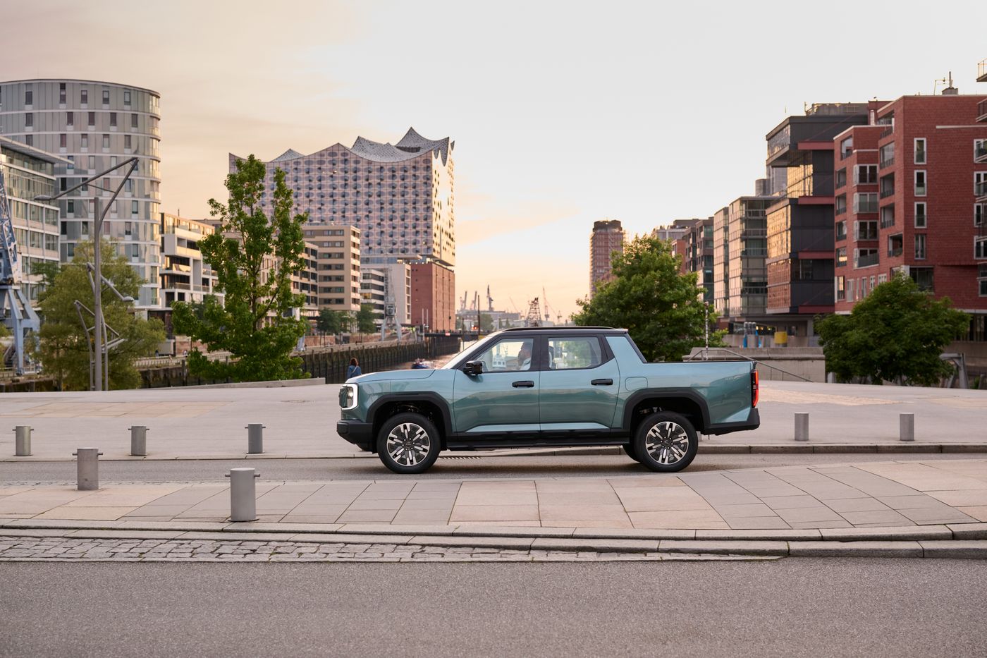 Cinco estrellas en la Euro NCAP para el Maxus eTerron 9, una pick-up totalmente eléctrica y de tracción total