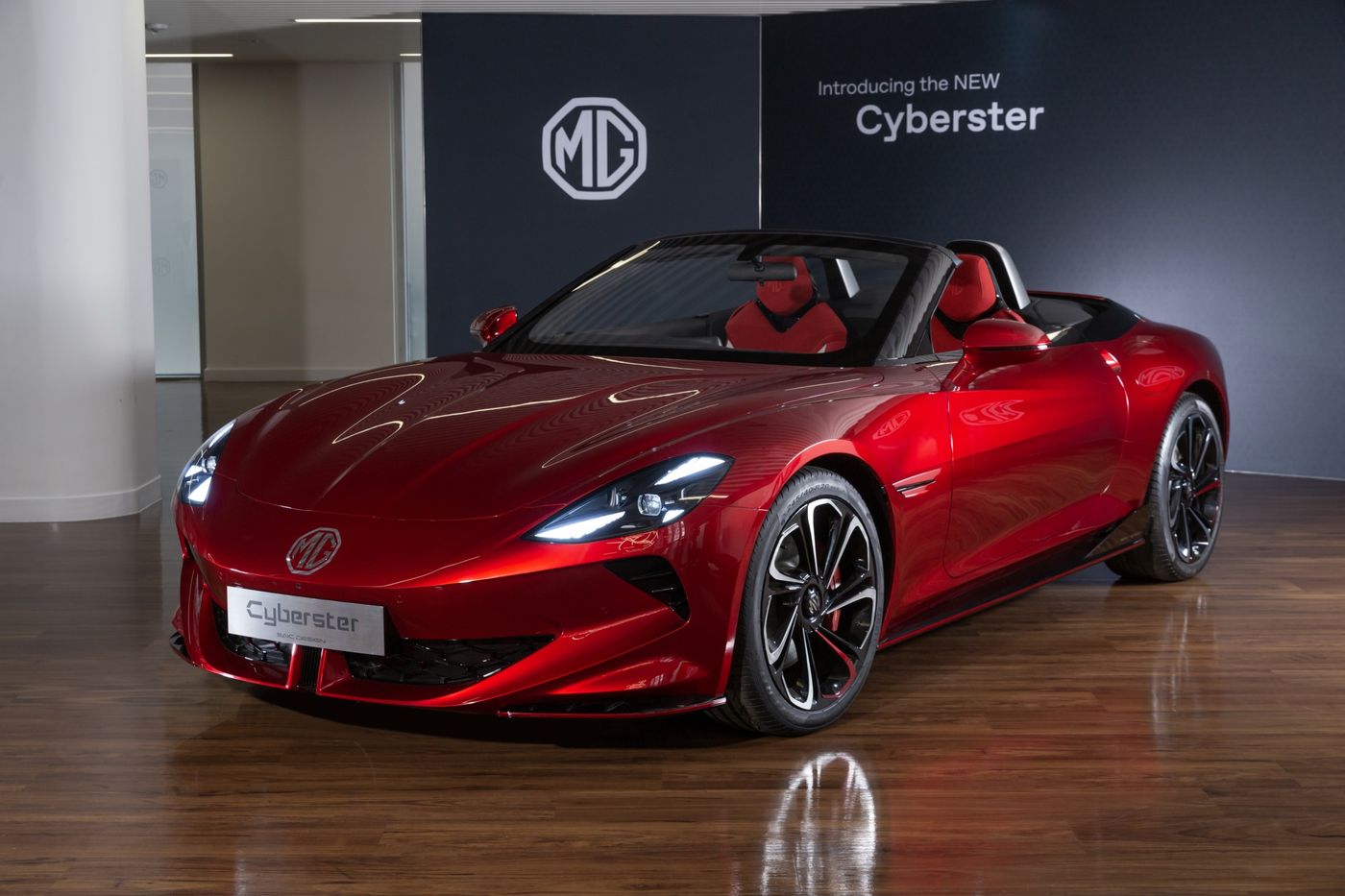 El MG Cyberster, el nuevo roadster de la marca con dos plazas y motor eléctrico ha sido presentado en Londres