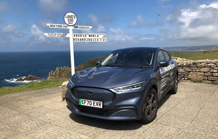 El Ford Mustang Mach-E Récord Guinness por conseguir el menor consumo de energía en un coche eléctrico