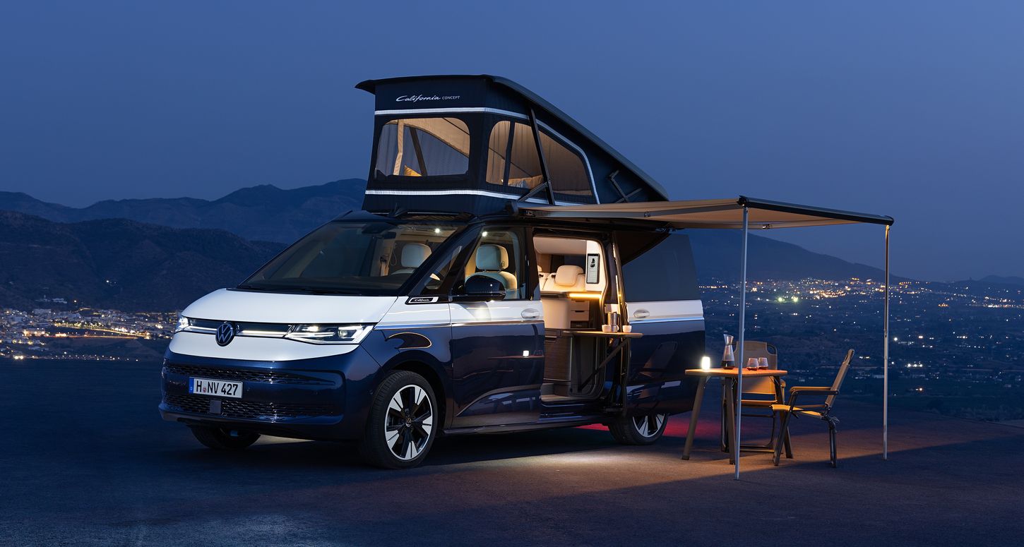 La próxima Volkswagen California será híbrida enchufable y además contará con más equipamiento y versatilidad