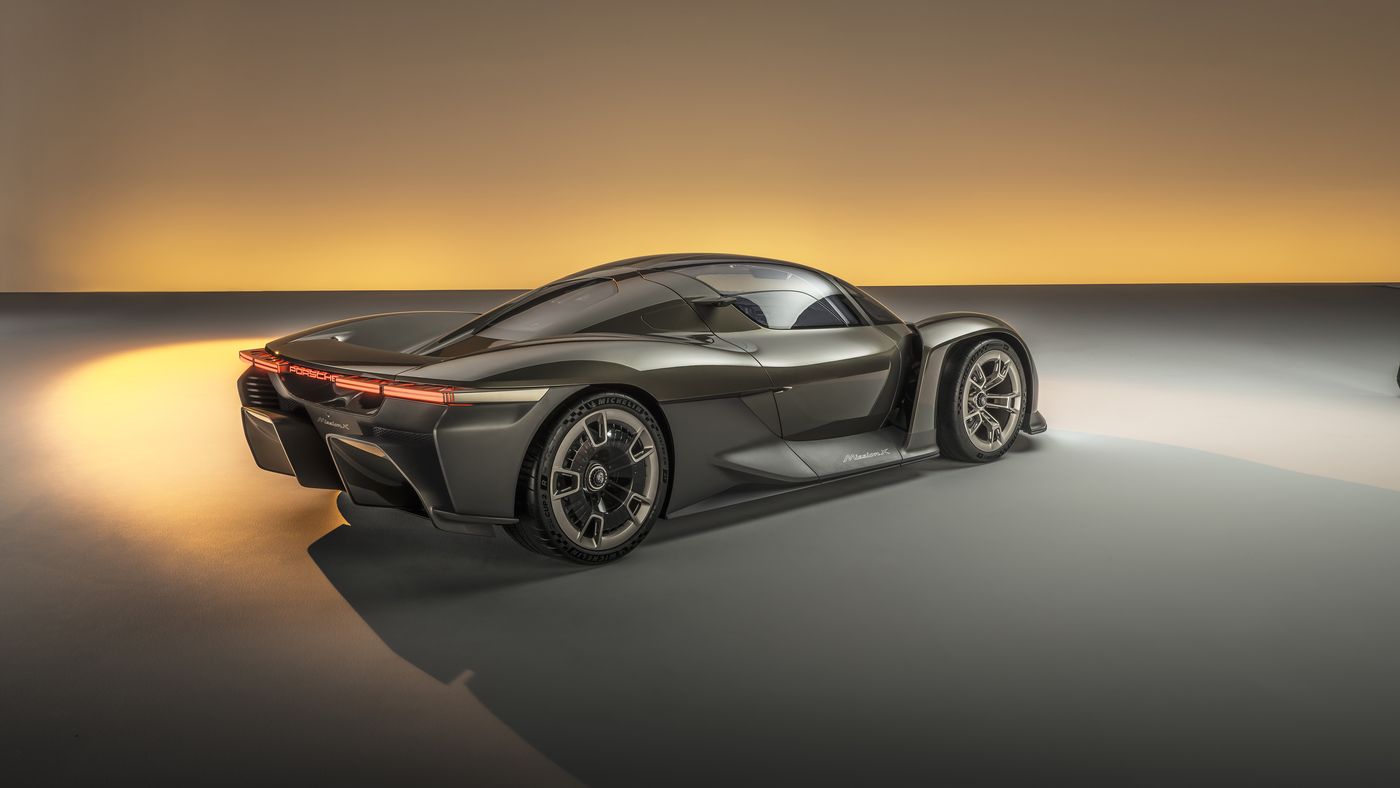 Porsche Mission X, un prototipo espectacular de la marca alemana para calle y competición que es 100% eléctrico