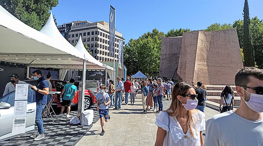 Gran éxito de la Feria del Vehículo Eléctrico de Madrid, con más de 22.000 visitantes