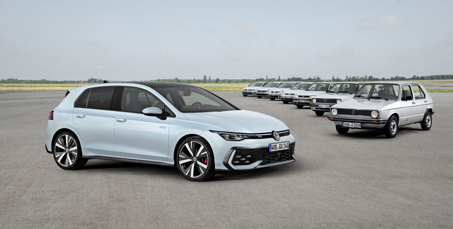 Actualización del Volkswagen Golf en su 50 Aniversario con versiones híbridas de mayor autonomía