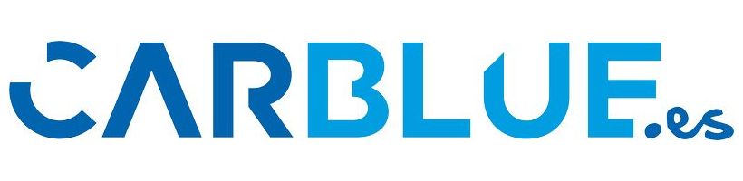 Logo carblu automovil hibrido enchufable electrico